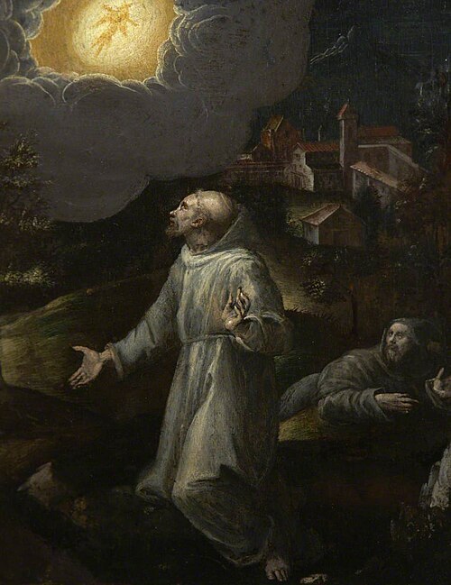 Saint Francis Receiving the Stigmata, , Maarten de Vos