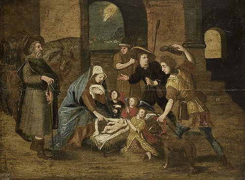Adoration of the Shepherds, 1639, Maarten de Vos