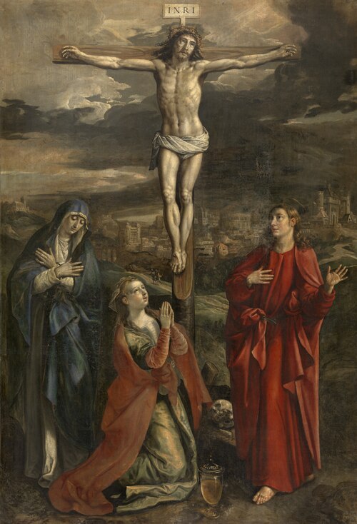 Crucifixion, 1600, Maarten de Vos