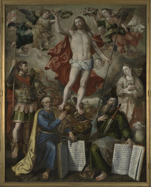 Christ Triumphant, 1590, Maarten de Vos