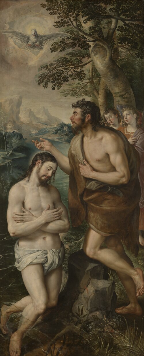The Baptism of Christ, 1574, Maarten de Vos