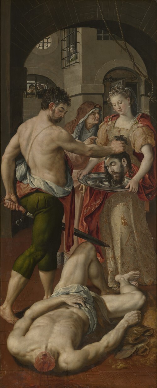 The Beheading of Saint John-Baptist, 1574, Maarten de Vos
