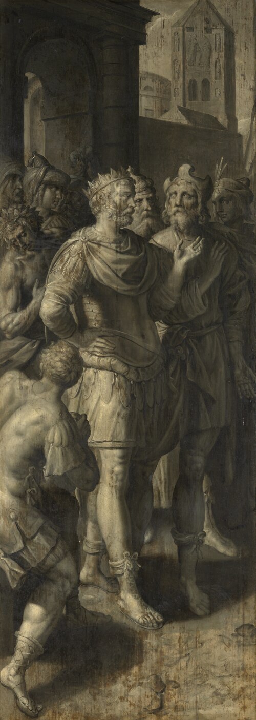 The Burial of Sarah, 1602, Maarten de Vos