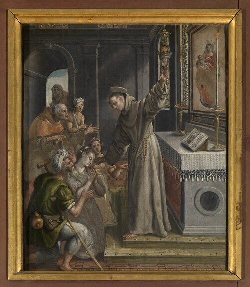Saint Didacus Heals the Sick, , Maarten de Vos