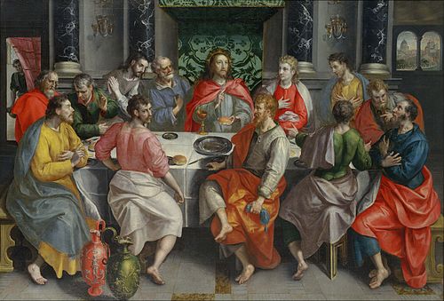 The Last Supper, 1580, Maarten de Vos