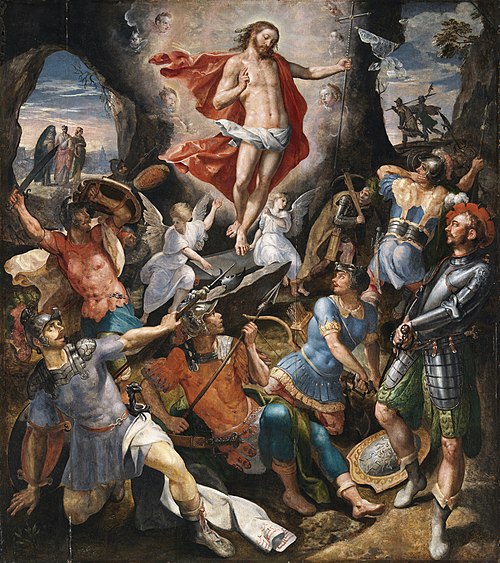 The Resurrection of Christ, 1564, Maarten de Vos