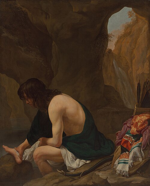 Philoctetes on Lemnos, 1647, Gerard van Kuijl