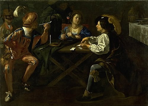 Card Players, 1622, Gerard van Kuijl