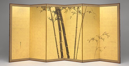 Bamboo, 1850, Ganku