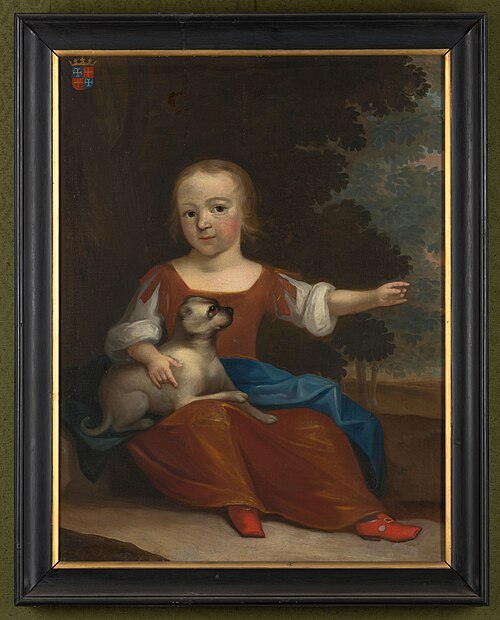 Portrait of Alexander Hendrik van der Capellen (1732 -1807), 1737, Gerhard Jan Palthe