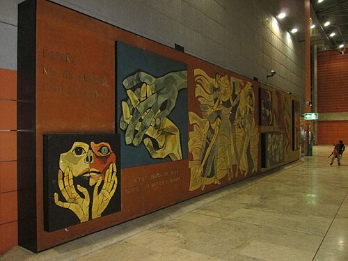 España, 1981, Oswaldo Guayasamin
