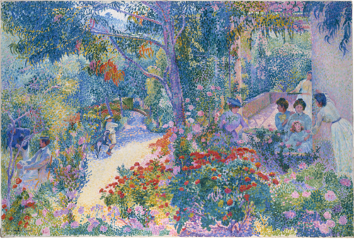 Afternoon in the Garden, 1904, Henri-Edmond Cross