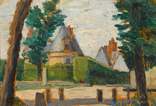 The Entrance To The Castle, , Henri-Edmond Cross