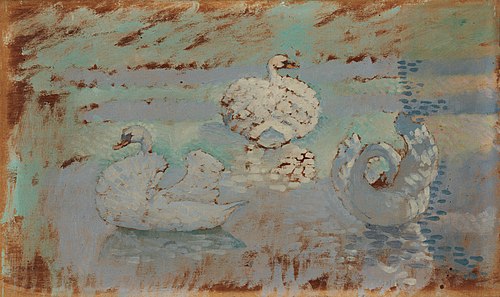 Three Swans, 1899, Henri-Edmond Cross