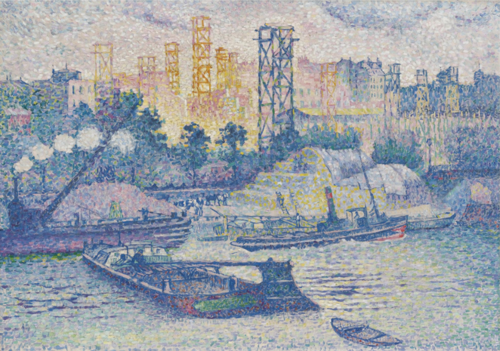 Quai de Passy, 1899, Henri-Edmond Cross