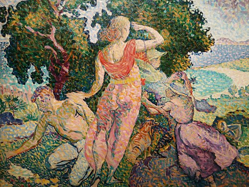 étude pour Excursion, 1894, Henri-Edmond Cross