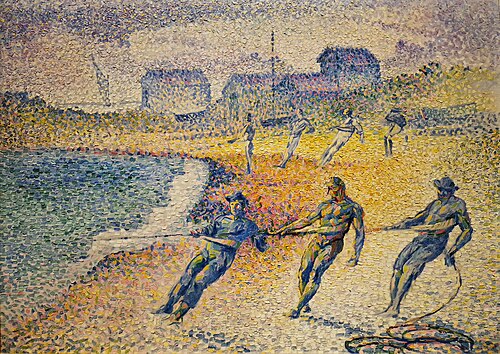 Le transport des filets, 1899, Henri-Edmond Cross