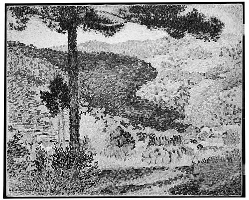 Valley with Fir (Shade on the Mountain), 1909, Henri-Edmond Cross