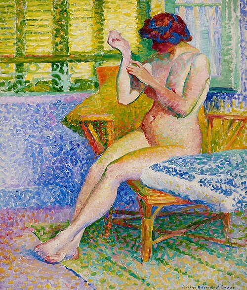 Model, , Henri-Edmond Cross