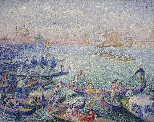 Regatta in Venice, 1903, Henri-Edmond Cross