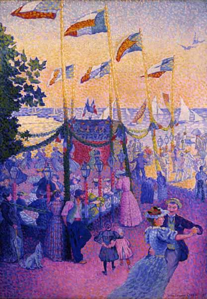 At the Fair, 1896, Henri-Edmond Cross