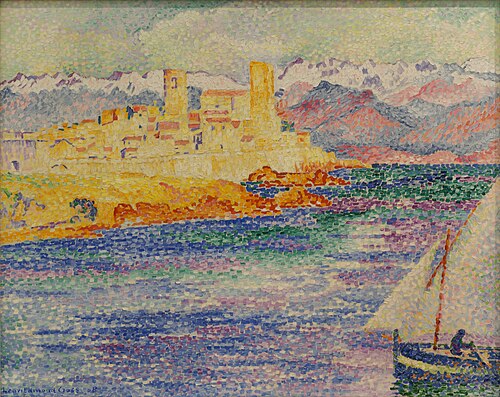 Antibes, 1908, Henri-Edmond Cross