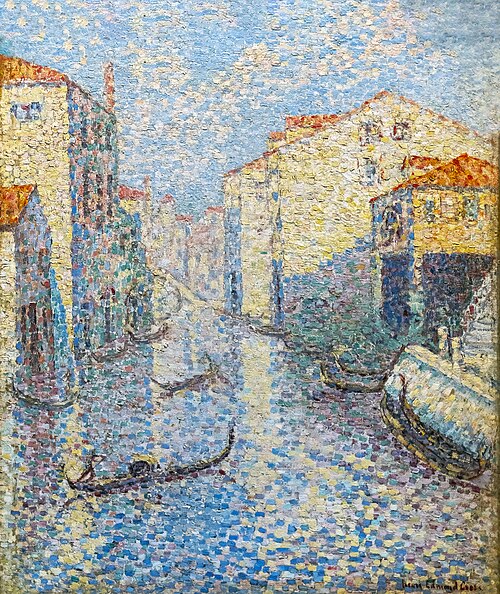 Un Canal à Venise, 1899, Henri-Edmond Cross