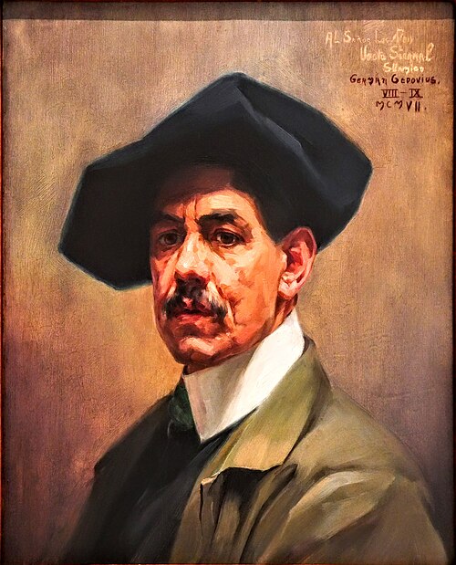 Self-portrait, 1907, Germán Gedovius