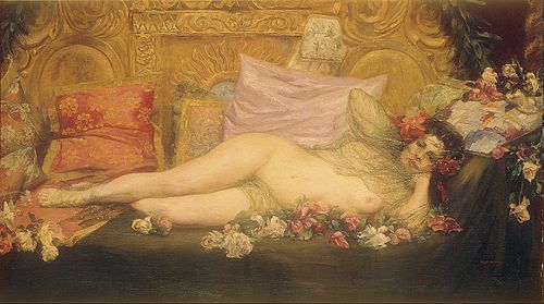 Baroque Nude, 1920, Germán Gedovius