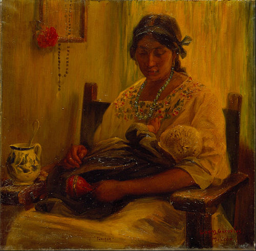 Woman from Tehuantepec, 1917, Germán Gedovius