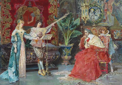 A Musical Interlude, 1881, Luis Álvarez Catalá