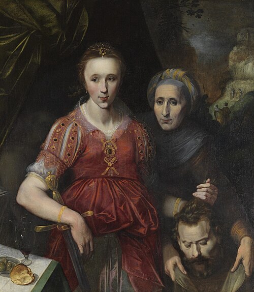 Judith with the Head of Holofernes, 1605, Gerrit Pietersz Sweelink