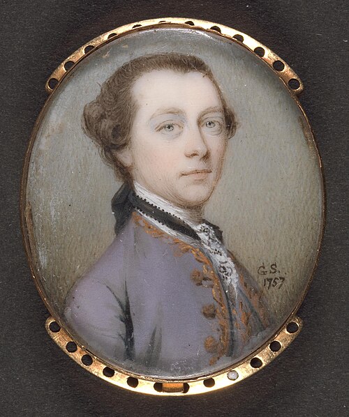 Portrait of a Gentleman, 1757, Gervase Spencer