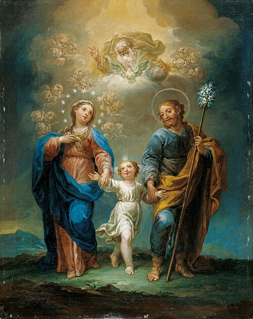 La Trinité de la Terre, 1733, Gerónimo Antonio de Ezquerra