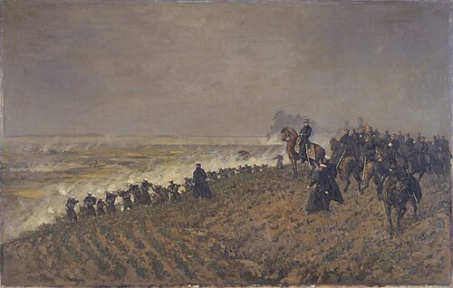 Drill Maneuvers of Army and Navy Alliance, 1890, Takahashi Genkichi