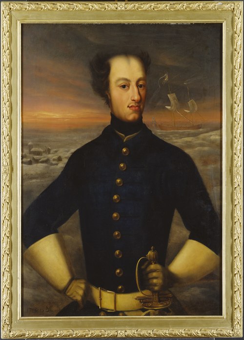 Portrait of Charles XII of Sweden, 1715, Henrik August Ankarcrona