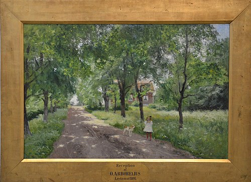Alléen, Engelsberg, 1893, Olof Per Ulrik Arborelius