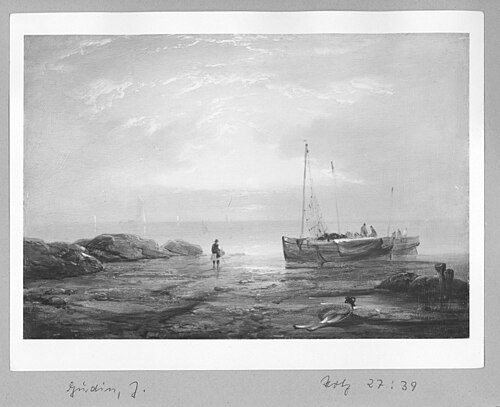 Southern sea-shore, 1827, Théodore Gudin