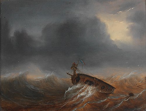 Naufragé en haute mer, , Théodore Gudin