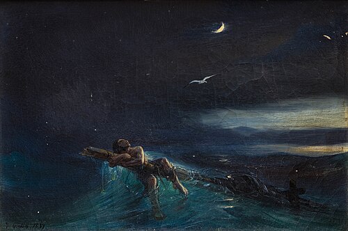 Le naufrage, , Théodore Gudin