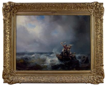 The Survivers, 1853, Théodore Gudin