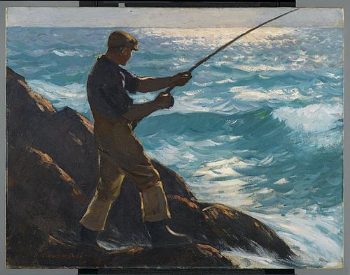 The Fisherman, 1922, Gifford Beal