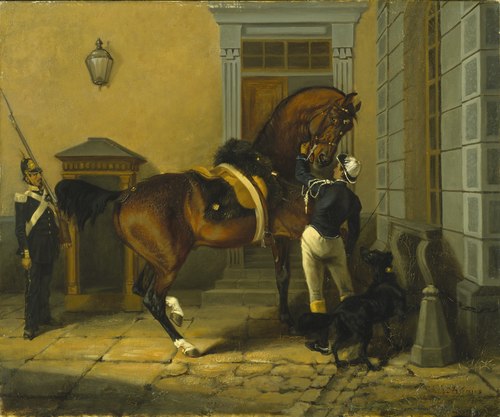 Gentleman, the Favourite Horse of King Carl XV of Sweden, 1854, John Arsenius