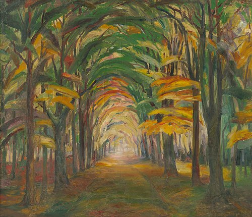 Alej, 1925, Károly Kernstok