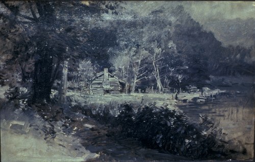 Caney Fork Cabin, 1914, Gilbert Gaul