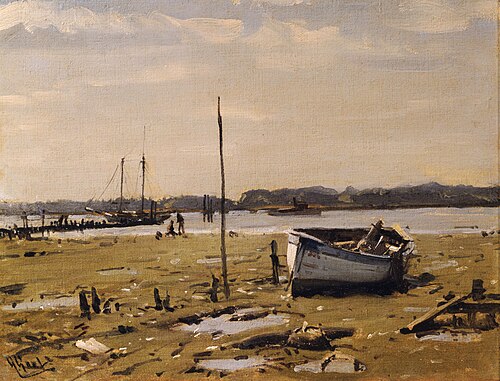 Boats at the Shore, , Gilbert Gaul