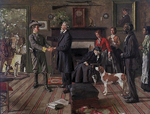 Leaving Home, 1907, Gilbert Gaul