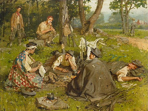 Nearing the End, 1905, Gilbert Gaul