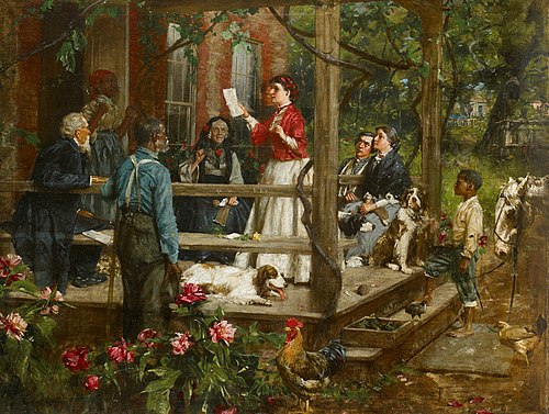 Tidings from the Front (The Letter), 1907, Gilbert Gaul