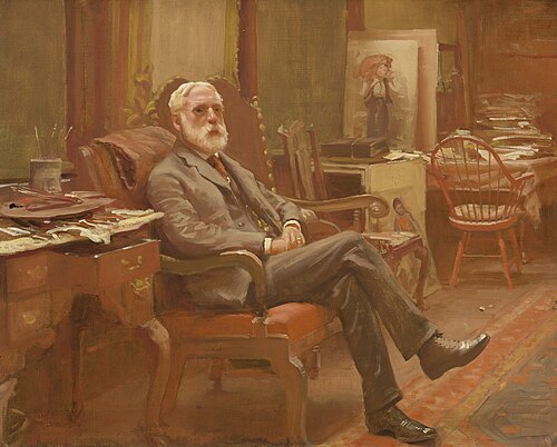 John George Brown, 1907, Gilbert Gaul